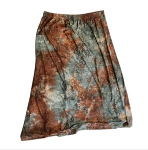 Vintage Tie-Dye Women's Skirt‎ Large Fairycore